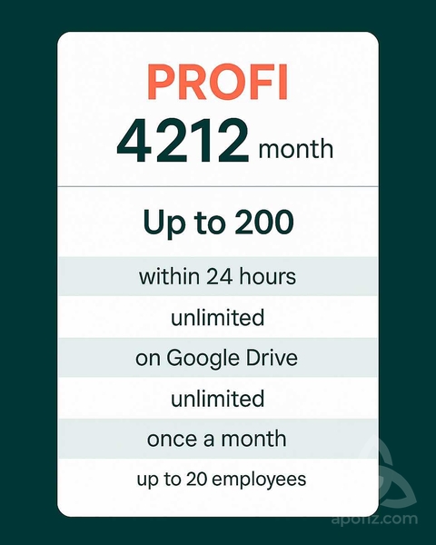 PROFI 4,212.00 AED / month