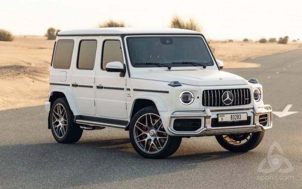 Mercedes G63 AMG - 2022 (Белый)
